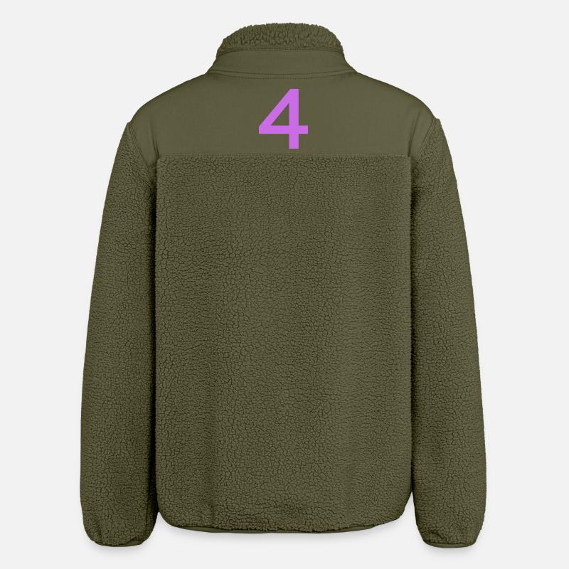 4 - Veste sherpa unisexe coupe décontractée Stanley/Stella - kaki