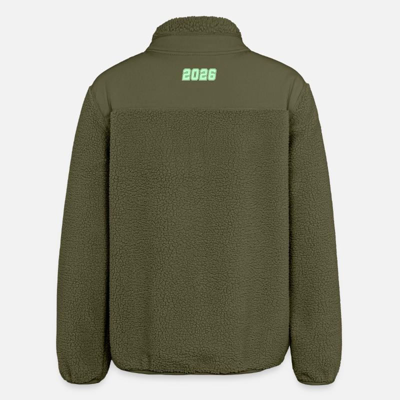 2026-- - Relaxed Fit Unisex Sherpa Jacket by Stanley/Stella - khaki