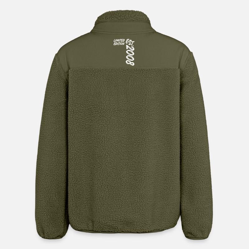 Limited Edition Est. 2008 - Relaxed Fit Unisex Sherpa Jacket by Stanley/Stella - khaki