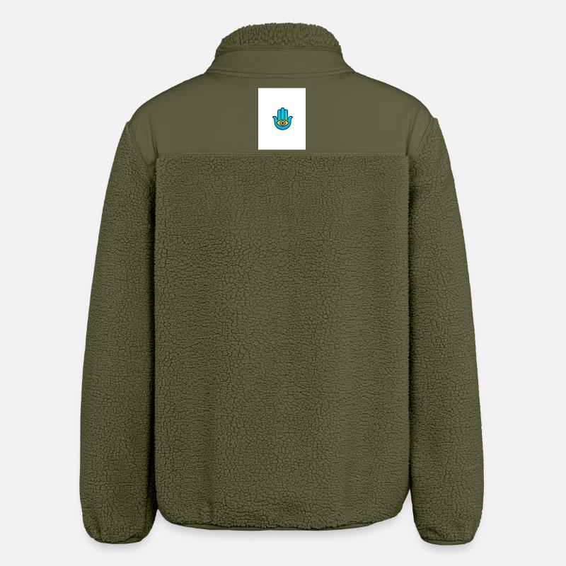 Five - Veste sherpa unisexe coupe décontractée Stanley/Stella - kaki