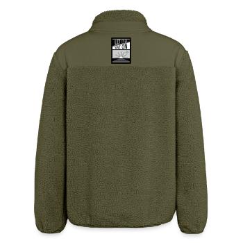 Loslassen. Mach weiter. - Relaxed Fit Unisex Sherpajacke von Stanley/Stella - Khaki - Hinten