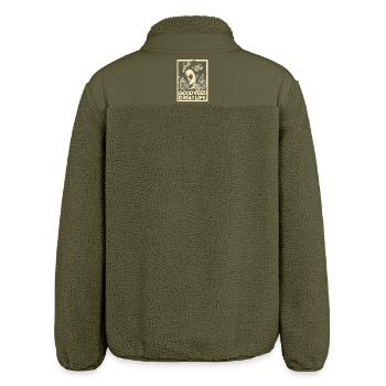 Vibes great Life tattoo - Relaxed Fit Unisex Sherpa Jacket by Stanley/Stella - khaki - Back
