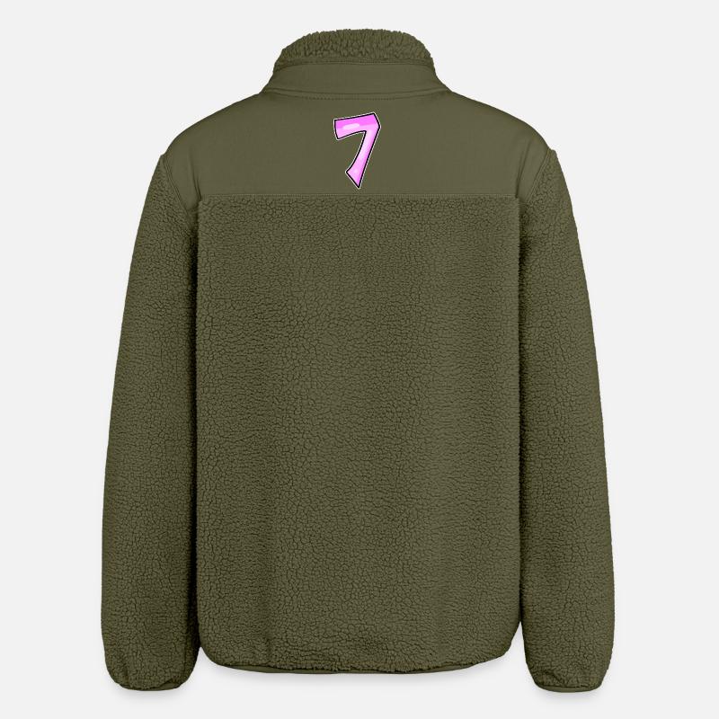 7 - Veste sherpa unisexe coupe décontractée Stanley/Stella - kaki