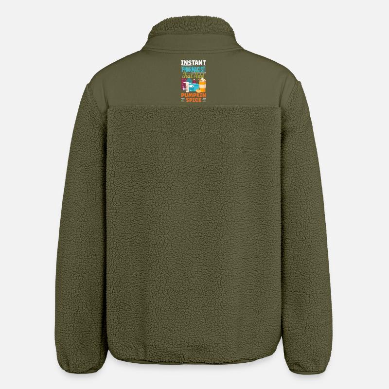 Apotheker Pharmazeutisch-technischer - Relaxed Fit Unisex Sherpajacke von Stanley/Stella - Khaki