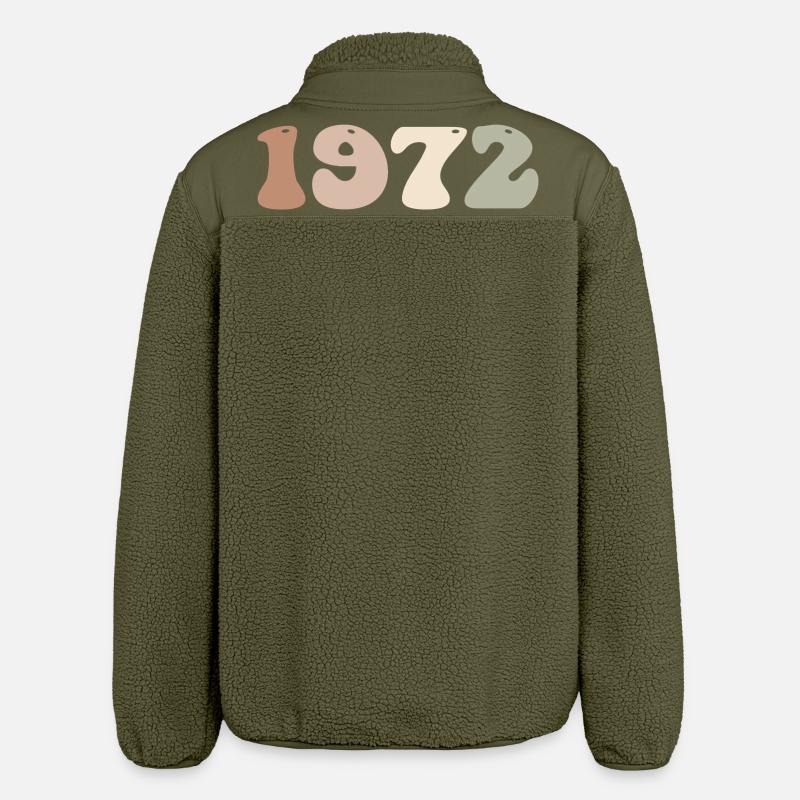 1972 - Relaxed Fit Unisex Sherpajacke von Stanley/Stella - Khaki