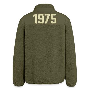 Jubilee 1975 - Relaxed Fit Unisex Sherpa Jacket by Stanley/Stella - khaki - Back