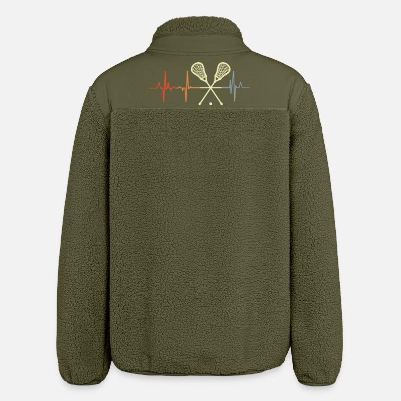 Lacrosse palpitations - Relaxed Fit Unisex Sherpa Jacket by Stanley/Stella - khaki