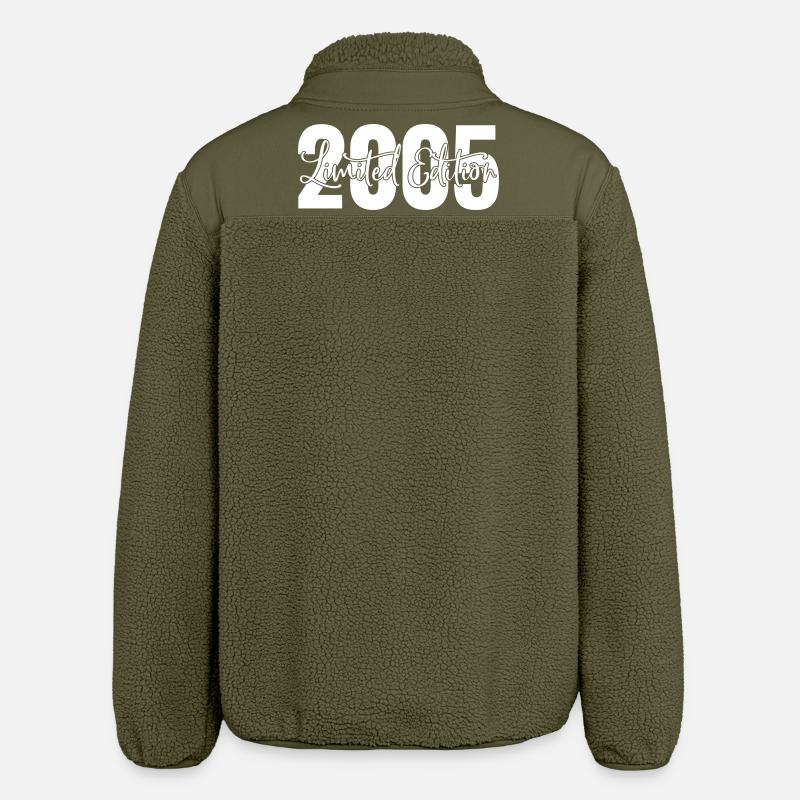 Edition limitée 2005 - Veste sherpa unisexe coupe décontractée Stanley/Stella - kaki