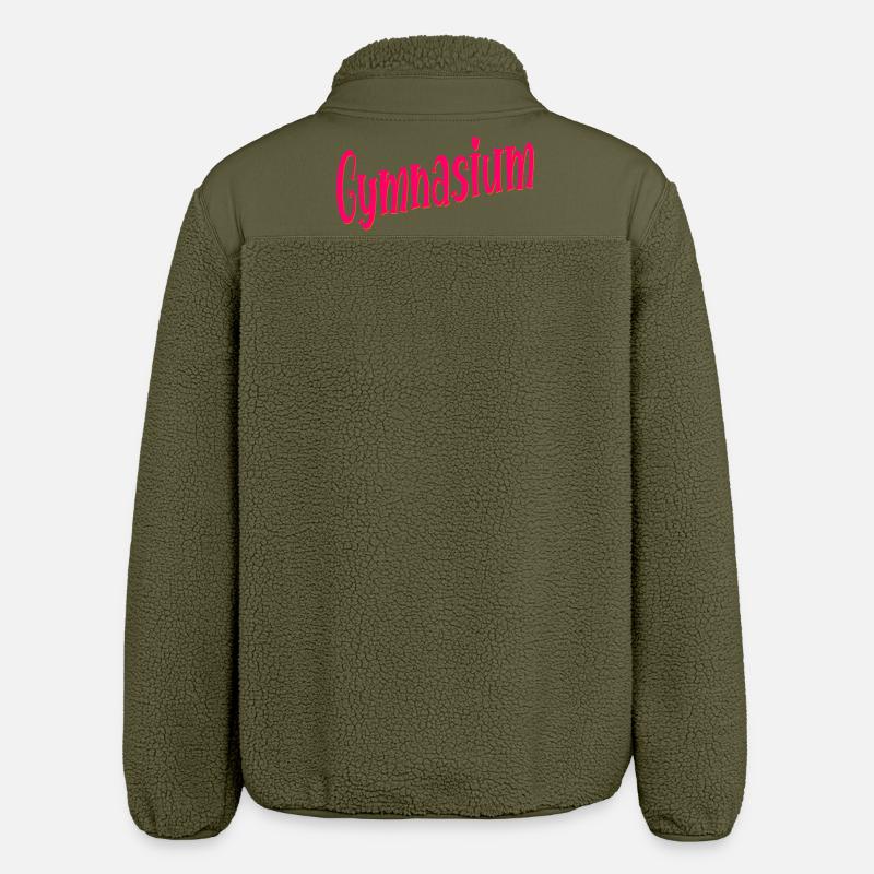 Changement d’école École grammaticale - Veste sherpa unisexe coupe décontractée Stanley/Stella - kaki