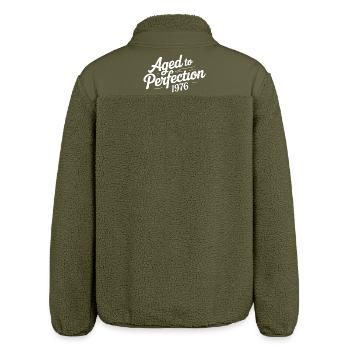 1976 Design for the 50 – For 50 Years - Relaxed Fit Unisex Sherpa Jacket by Stanley/Stella - khaki - Back