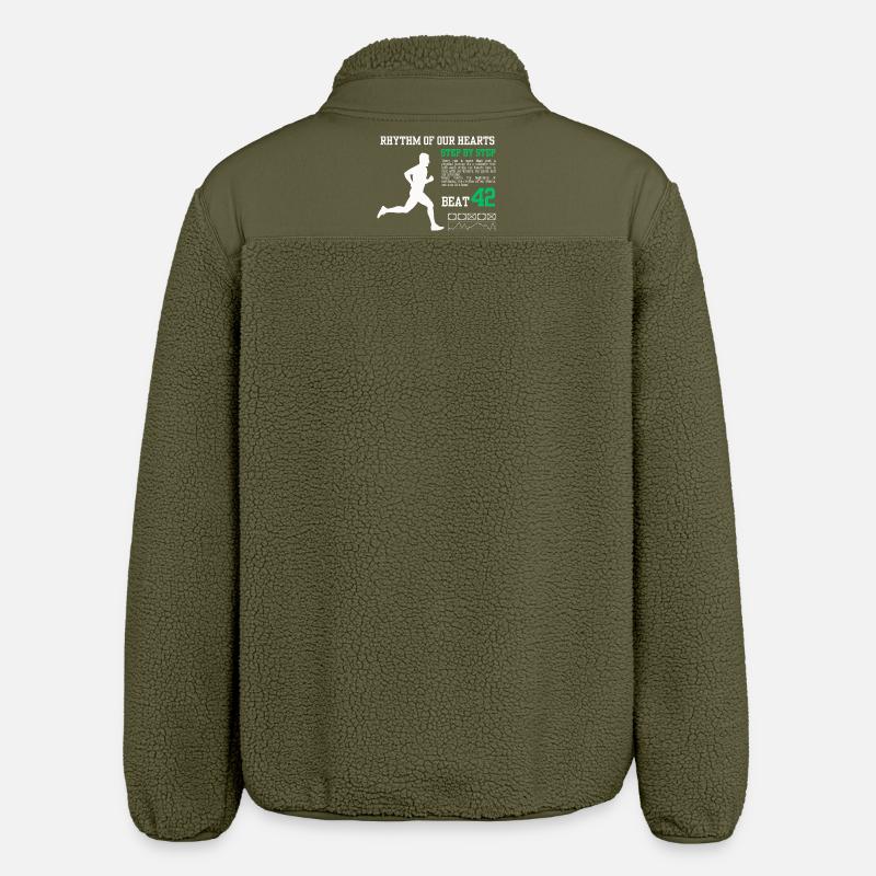 Step by Step Beat 42 - Relaxed Fit Unisex Sherpa Jacket by Stanley/Stella - khaki