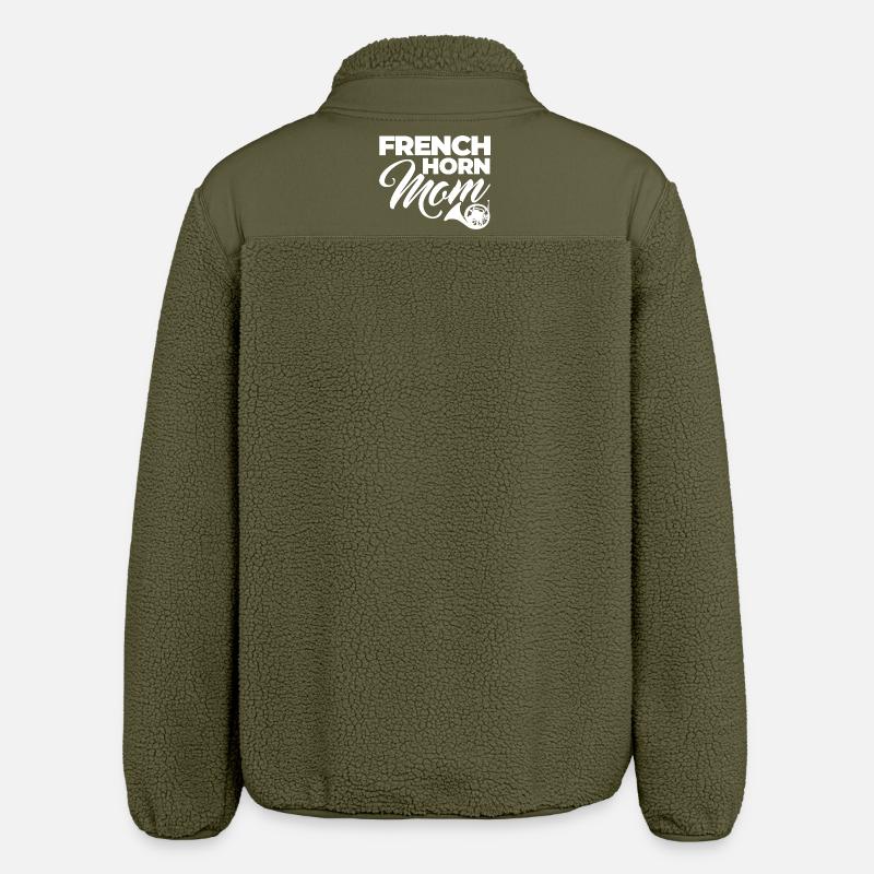 Mère Cor Français - Veste sherpa unisexe coupe décontractée Stanley/Stella - kaki