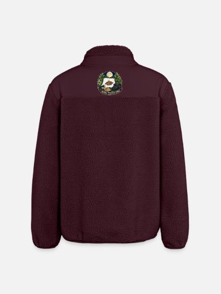 WING PHOTO TIME - Relaxed Fit Unisex Sherpajacke von Stanley/Stella - Maroon