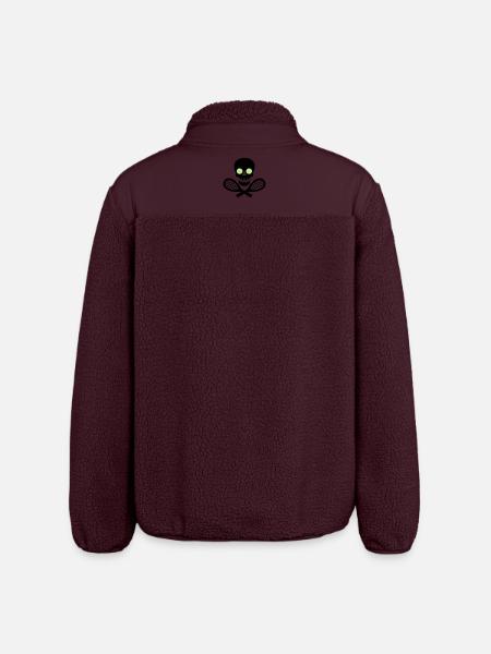 tennis - Relaxed Fit Unisex Sherpajacke von Stanley/Stella - Maroon