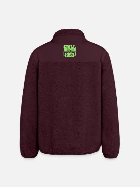 1953 - Relaxed Fit Unisex Sherpajacke von Stanley/Stella - Maroon