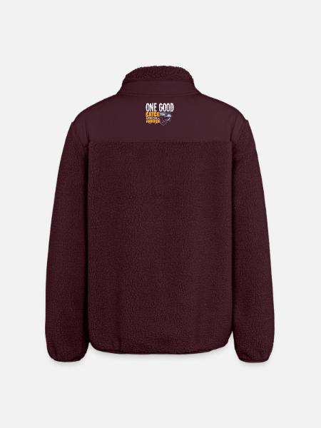 Pêcheur, pêcheur, dits, Petri Heil - Veste sherpa unisexe coupe décontractée Stanley/Stella - maroon
