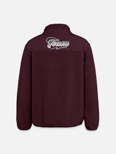 Équipe - Veste sherpa unisexe coupe décontractée Stanley/Stella - maroon