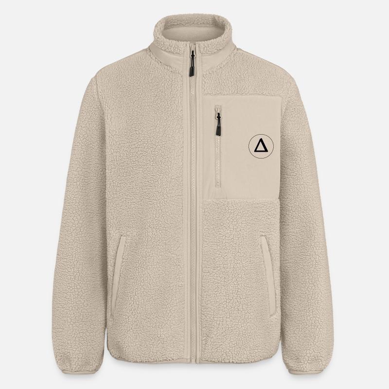 Delta - Relaxed Fit Unisex Sherpa Jacket by Stanley/Stella - beige