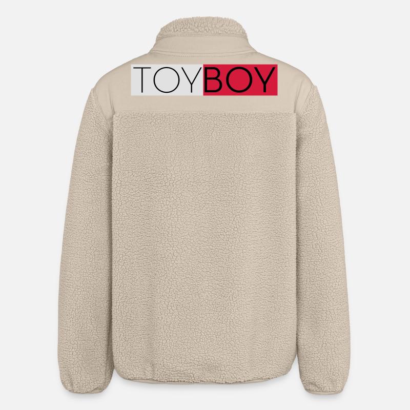 ToyBoy2 - Relaxed Fit Unisex Sherpajacke von Stanley/Stella - Beige