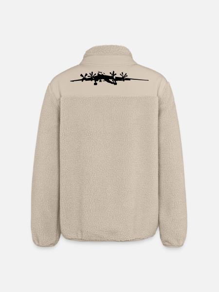 tu_95 - Relaxed Fit Unisex Sherpa Jacket by Stanley/Stella - beige