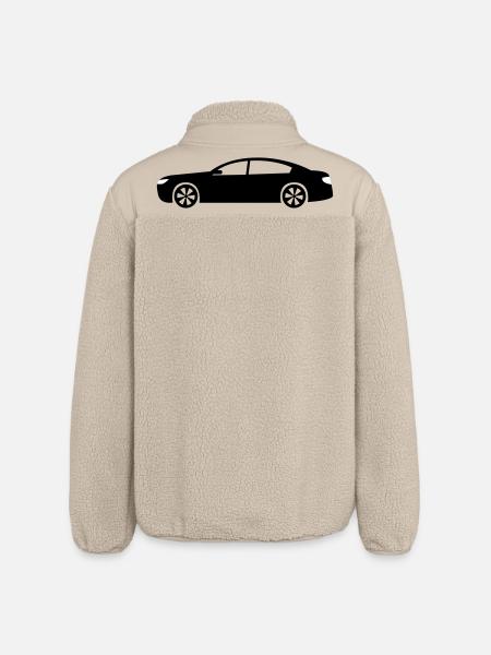 Auto - Relaxed Fit Unisex Sherpajacke von Stanley/Stella - Beige