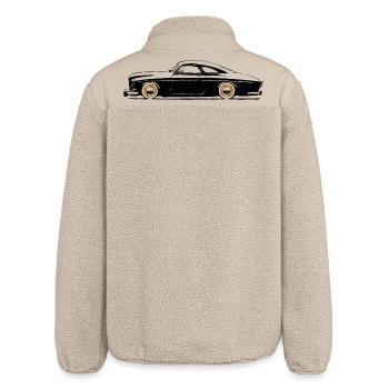 120er Serie Custom Color - Relaxed Fit Unisex Sherpajacke von Stanley/Stella - Beige - Hinten