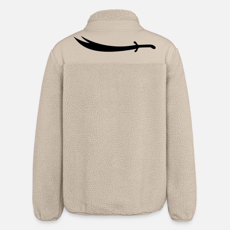 Ali Épée Zülfikar - Veste sherpa unisexe coupe décontractée Stanley/Stella - beige