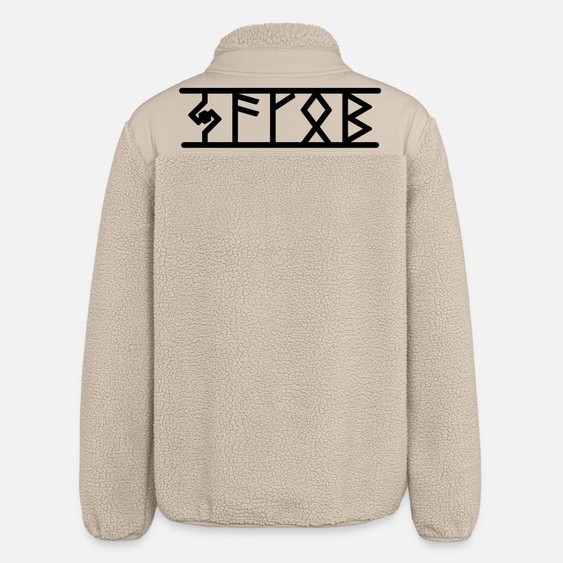 Jakob - Veste sherpa unisexe coupe décontractée Stanley/Stella - beige