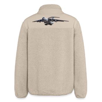 IL-76 - Relaxed Fit Unisex Sherpa Jacket by Stanley/Stella - beige - Back