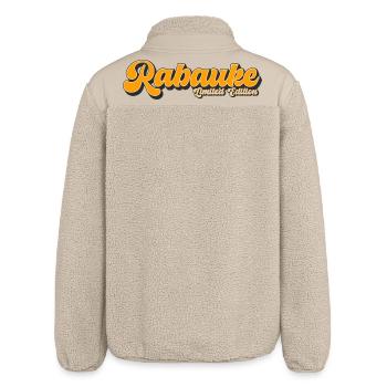 Rabauke Limited Edition - Relaxed Fit Unisex Sherpajacke von Stanley/Stella - Beige - Hinten