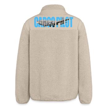 Pilote cargo C-124C - Veste sherpa unisexe coupe décontractée Stanley/Stella - beige - Dos