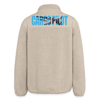 Cargo pilot IL-76 - Relaxed Fit Unisex Sherpa Jacket by Stanley/Stella - beige - Back