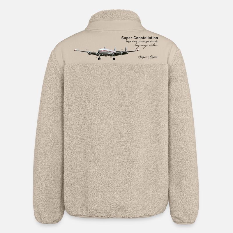 Super Constellation - Veste sherpa unisexe coupe décontractée Stanley/Stella - beige