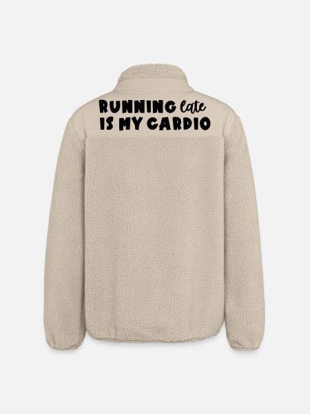 Running late - Relaxed Fit Unisex Sherpa Jacket by Stanley/Stella - beige