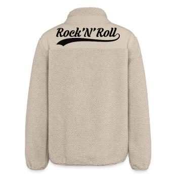 Scénario vintage du Rock’N’Roll - Veste sherpa unisexe coupe décontractée Stanley/Stella - beige - Dos