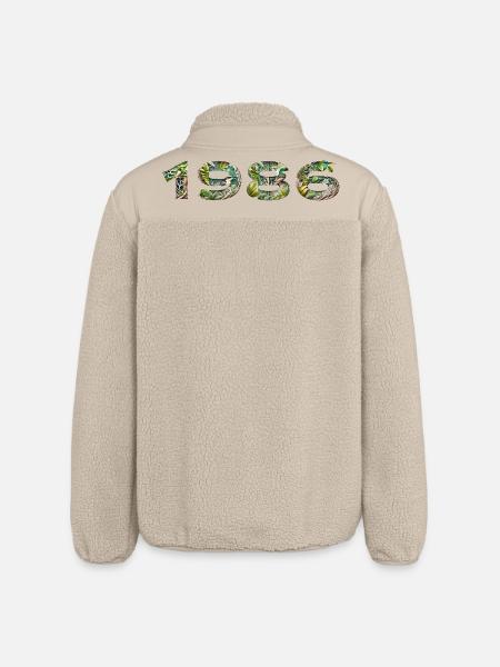 1986 - Veste sherpa unisexe coupe décontractée Stanley/Stella - beige
