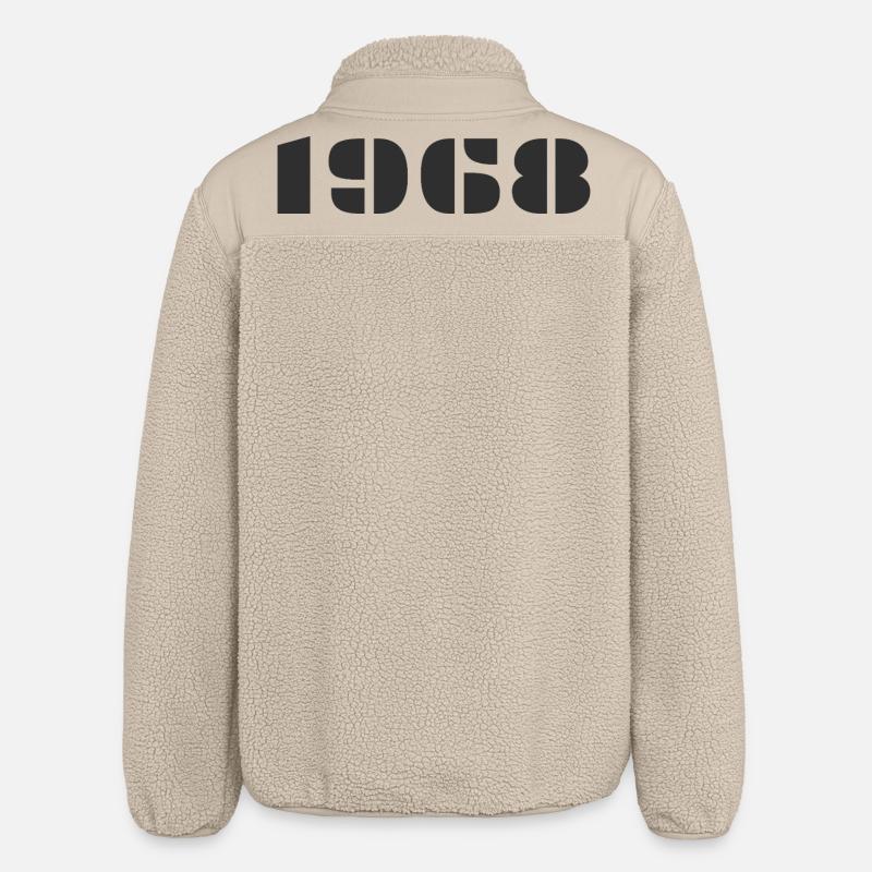 1968 - Veste sherpa unisexe coupe décontractée Stanley/Stella - beige