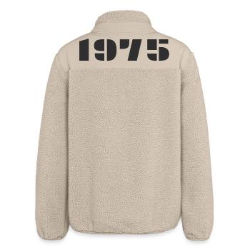 1975 - Relaxed Fit Unisex Sherpa Jacket by Stanley/Stella - beige - Back