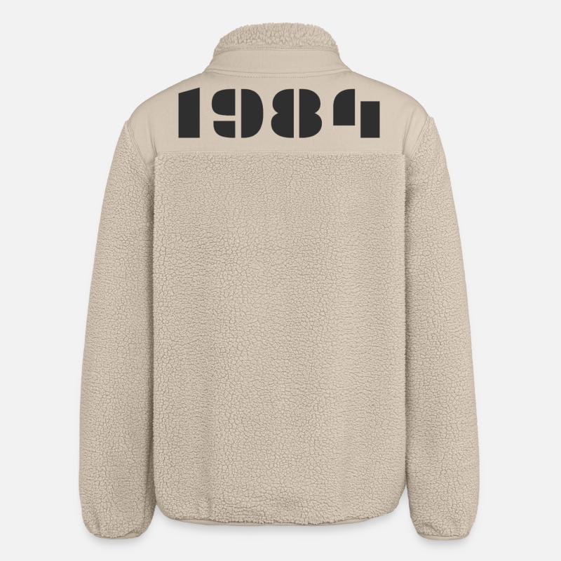 1984 - Relaxed Fit Unisex Sherpa Jacket by Stanley/Stella - beige