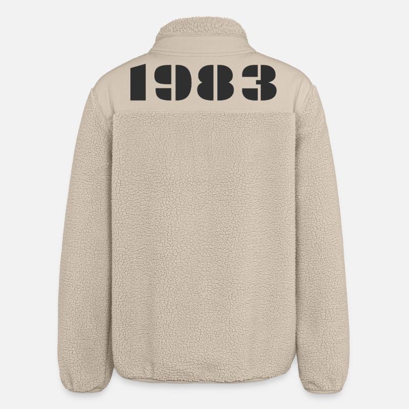 1983 - Relaxed Fit Unisex Sherpa Jacket by Stanley/Stella - beige