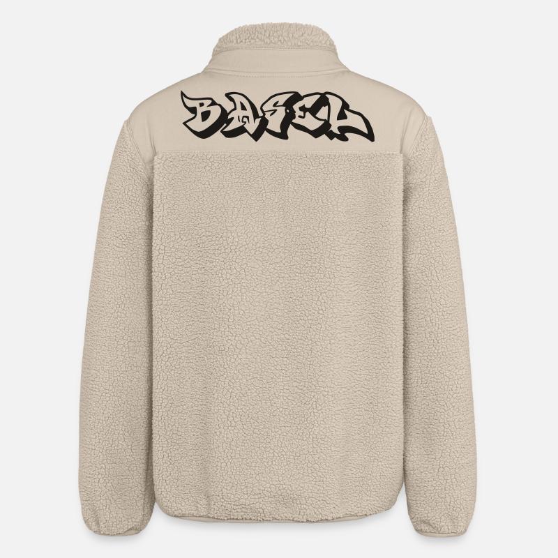 Basel - Relaxed Fit Unisex Sherpajacke von Stanley/Stella - Beige