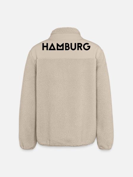 HAMBOURG - Veste sherpa unisexe coupe décontractée Stanley/Stella - beige
