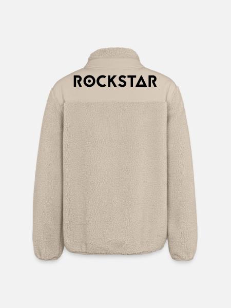 Paroles de rock star - Veste sherpa unisexe coupe décontractée Stanley/Stella - beige