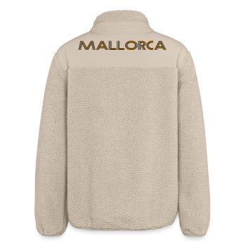 Mallorca - Relaxed Fit Unisex Sherpajacke von Stanley/Stella - Beige - Hinten