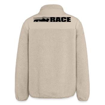 Rennsport  - Relaxed Fit Unisex Sherpajacke von Stanley/Stella - Beige - Hinten