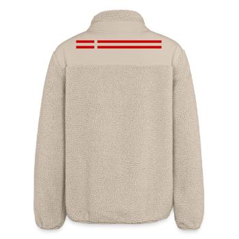 Denmark Sports - Relaxed Fit Unisex Sherpa Jacket by Stanley/Stella - beige - Back