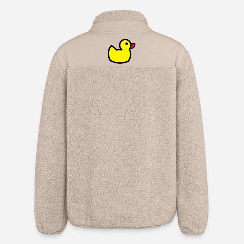 Ducky - Veste sherpa unisexe coupe décontractée Stanley/Stella - beige
