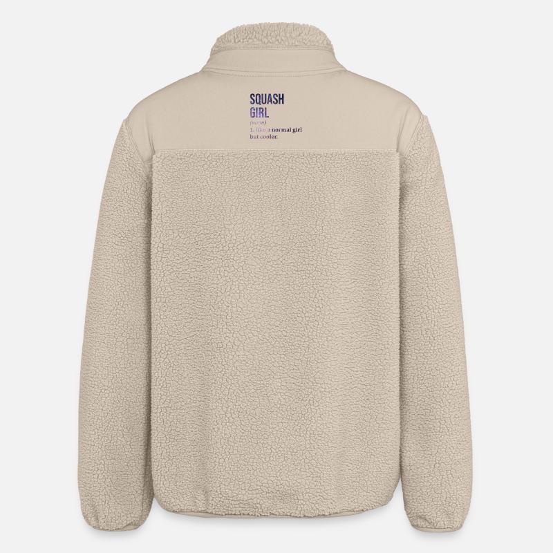 courge - Veste sherpa unisexe coupe décontractée Stanley/Stella - beige