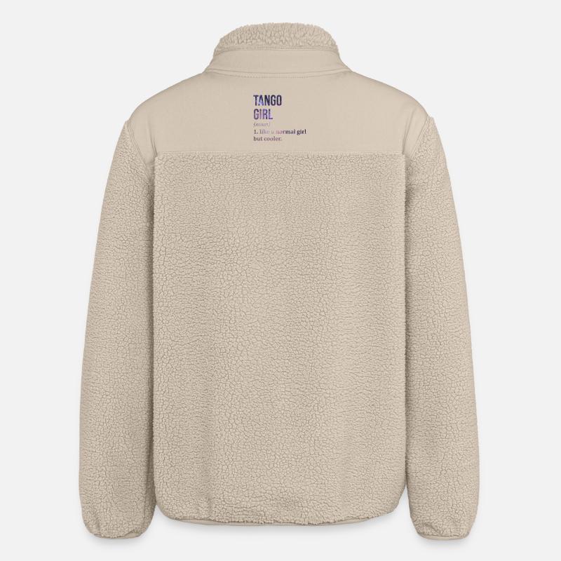 Tango - Relaxed Fit Unisex Sherpa Jacket by Stanley/Stella - beige