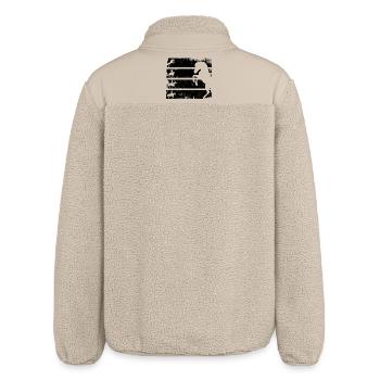 Equestrian sports - Relaxed Fit Unisex Sherpa Jacket by Stanley/Stella - beige - Back
